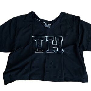 Tommy Hilfiger Baggy Cropped See Through Shirt